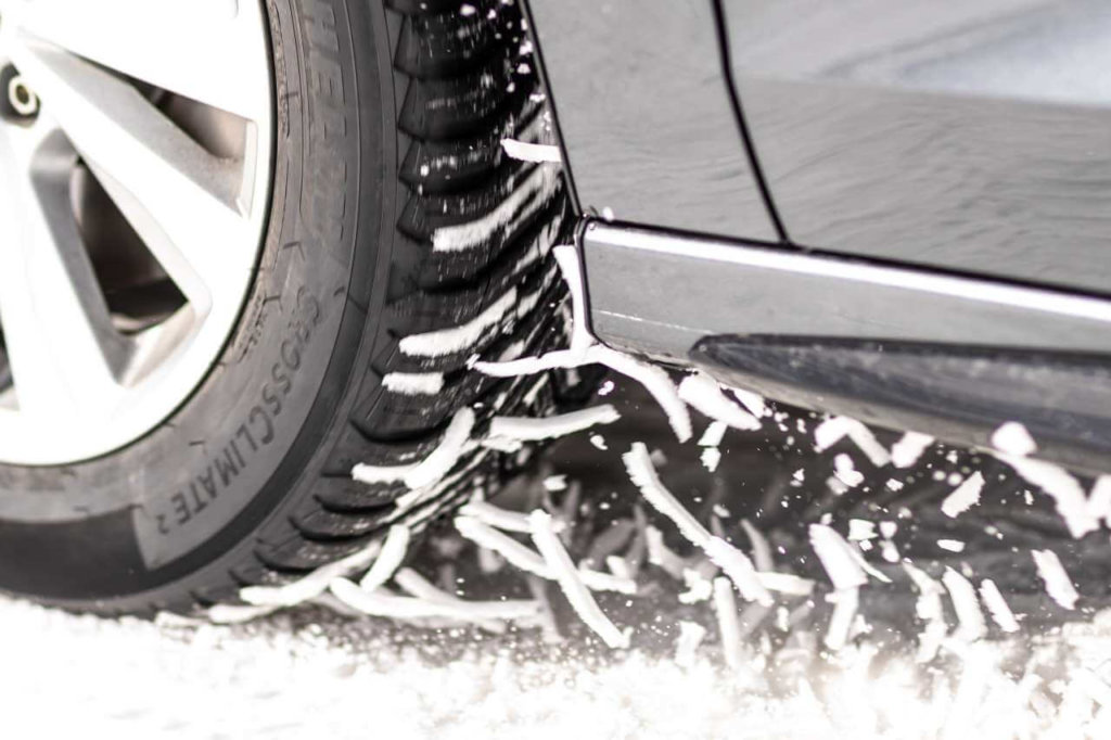 Ganzjahresreifen: Michelin Crossclimate im Schnee